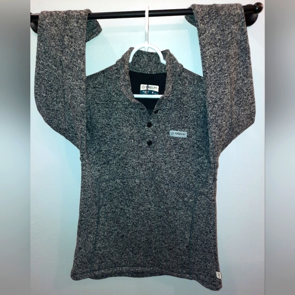 Magellan womens medium dark gray heathered sweater, excellent used condition - Picture 2 of 10